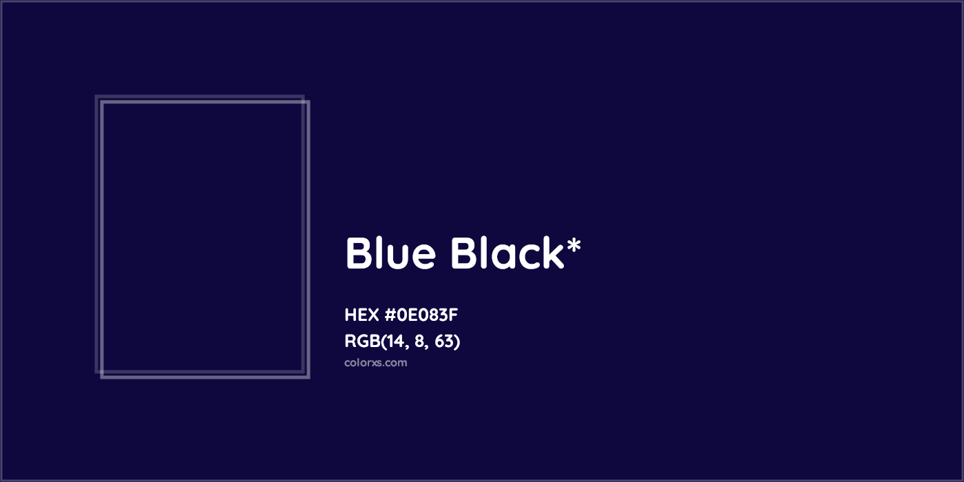 HEX #0E083F Color Name, Color Code, Palettes, Similar Paints, Images
