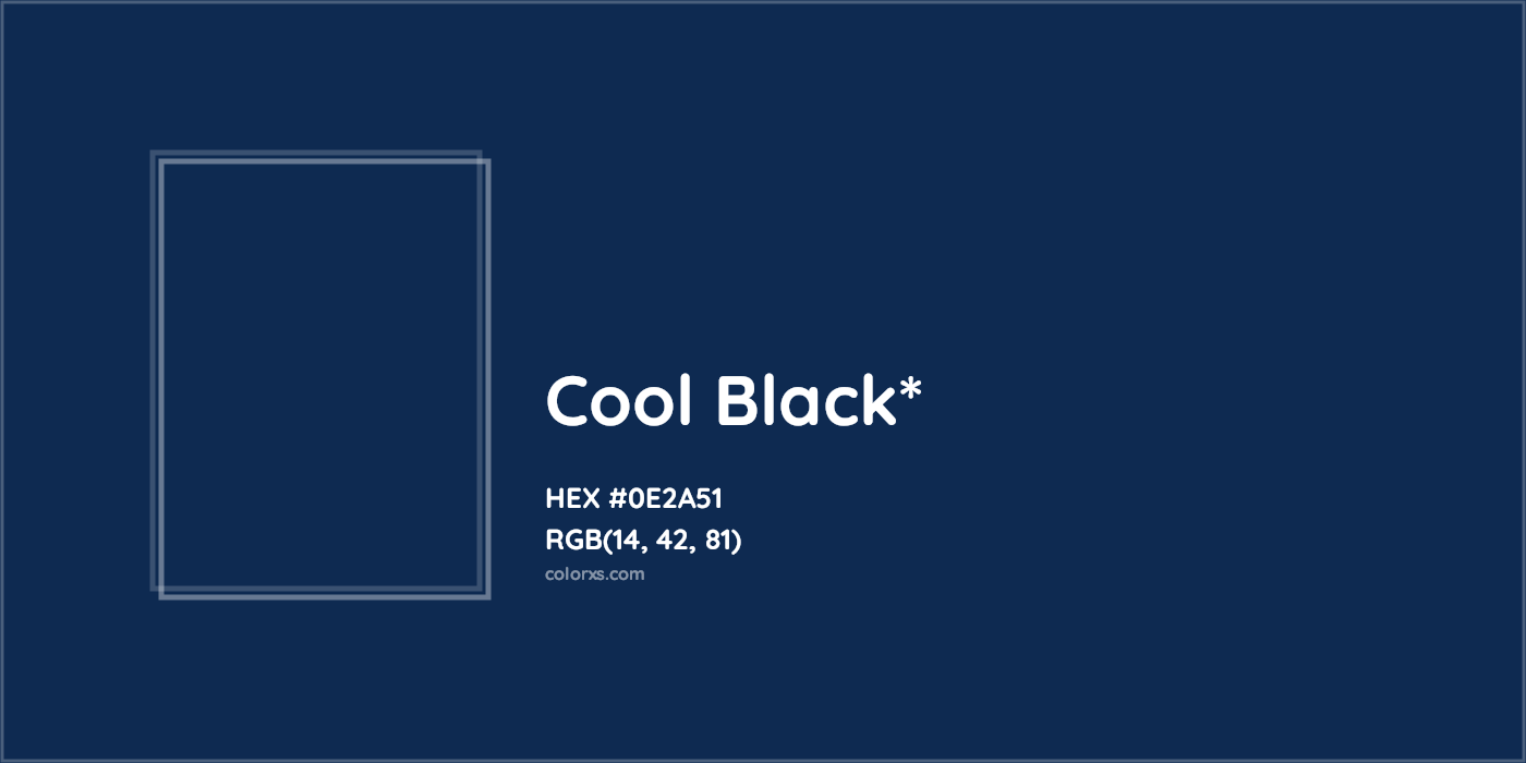 HEX #0E2A51 Color Name, Color Code, Palettes, Similar Paints, Images
