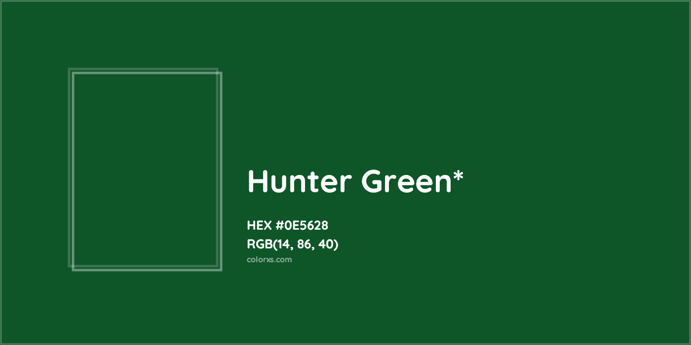 HEX #0E5628 Color Name, Color Code, Palettes, Similar Paints, Images