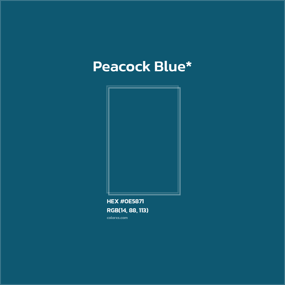 HEX #0E5871 Color Name, Color Code, Palettes, Similar Paints, Images