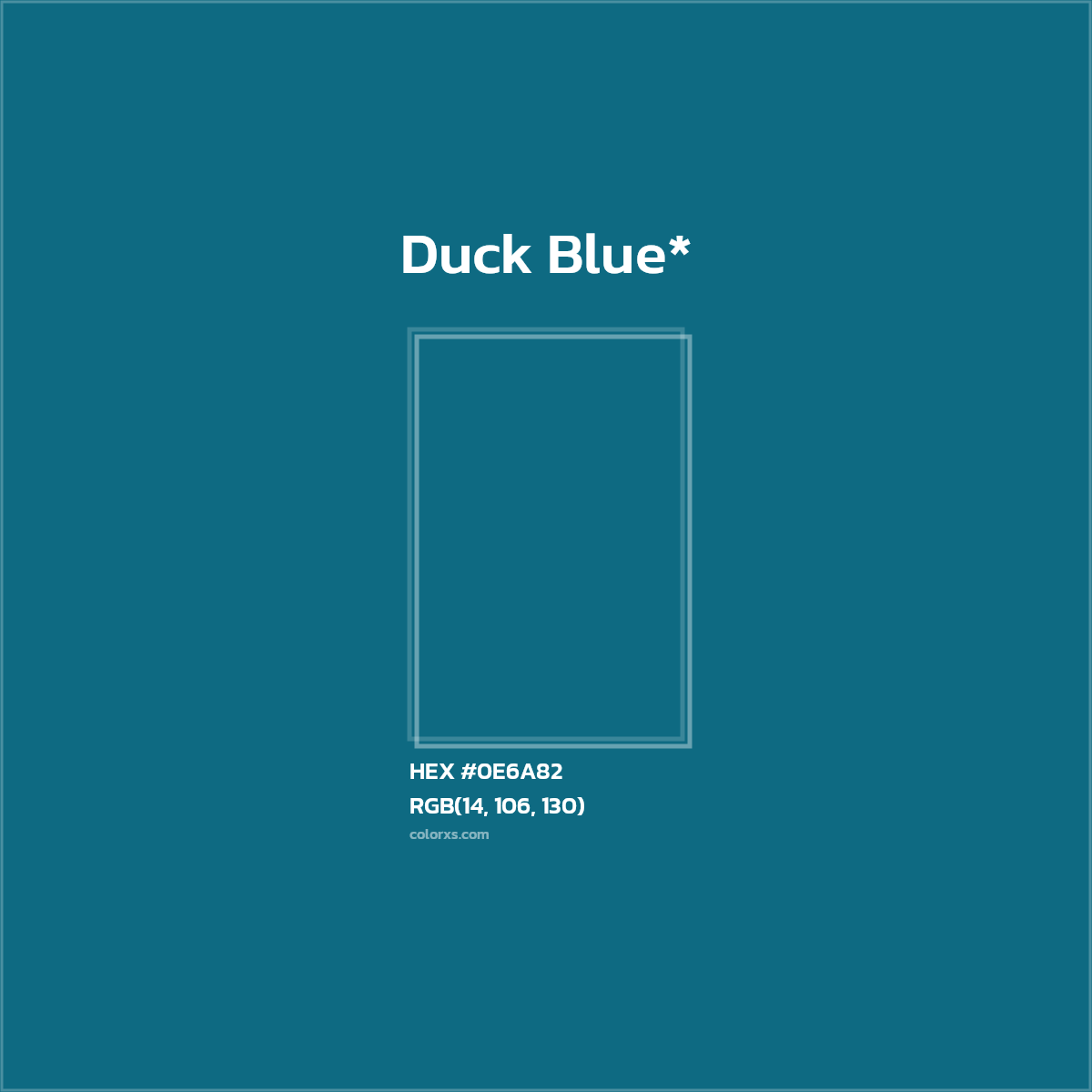 HEX #0E6A82 Color Name, Color Code, Palettes, Similar Paints, Images