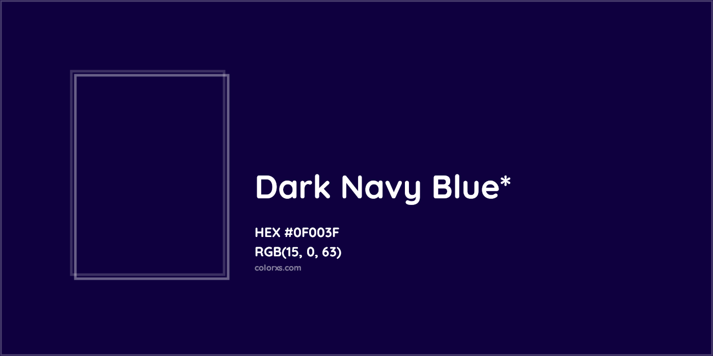 HEX #0F003F Color Name, Color Code, Palettes, Similar Paints, Images