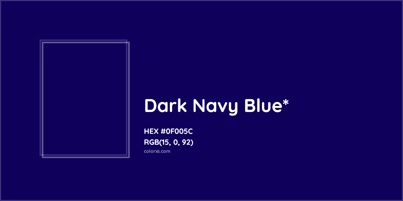 HEX #0F005C Color Name, Color Code, Palettes, Similar Paints, Images