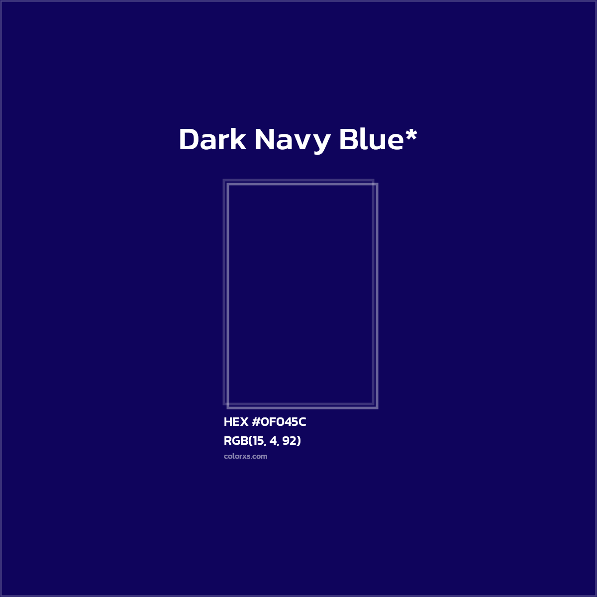 HEX #0F045C Color Name, Color Code, Palettes, Similar Paints, Images