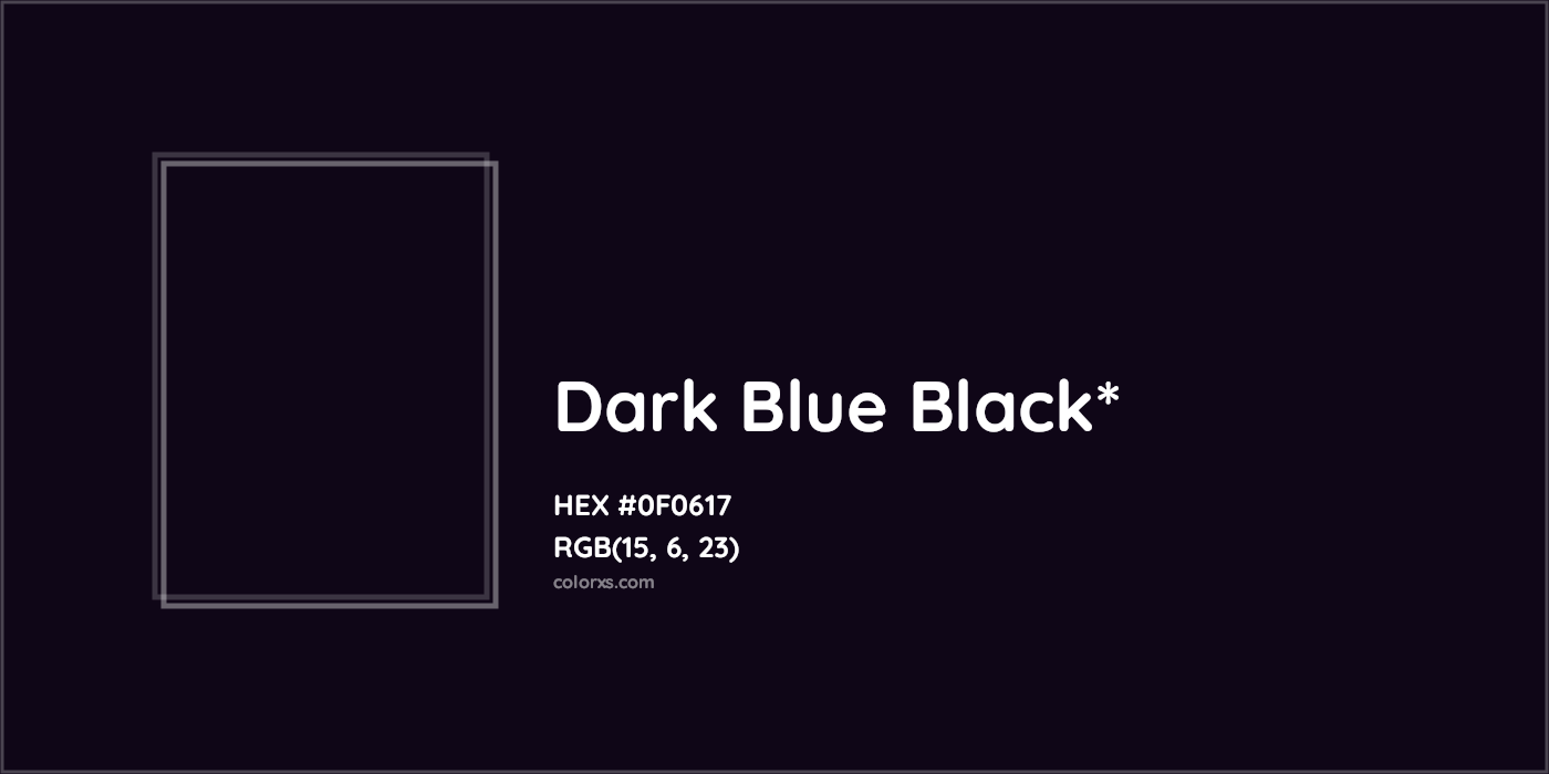 HEX #0F0617 Color Name, Color Code, Palettes, Similar Paints, Images