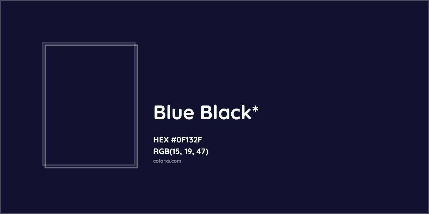 HEX #0F132F Color Name, Color Code, Palettes, Similar Paints, Images