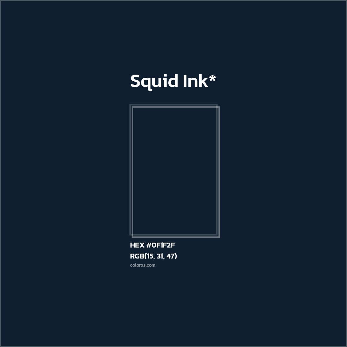 HEX #0F1F2F Color Name, Color Code, Palettes, Similar Paints, Images