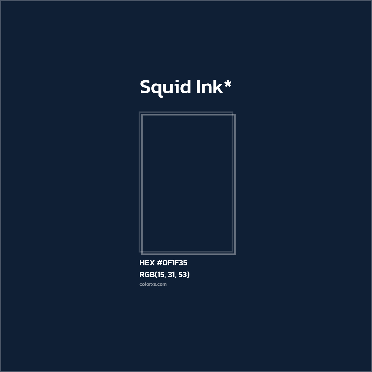 HEX #0F1F35 Color Name, Color Code, Palettes, Similar Paints, Images