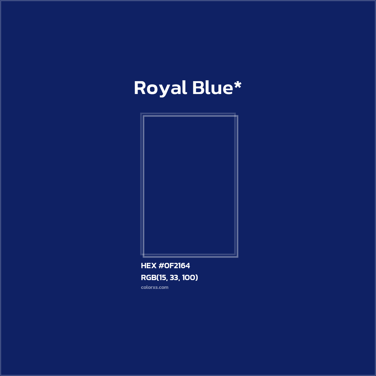 HEX #0F2164 Color Name, Color Code, Palettes, Similar Paints, Images