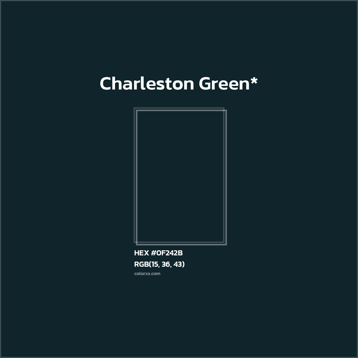 HEX #0F242B Color Name, Color Code, Palettes, Similar Paints, Images