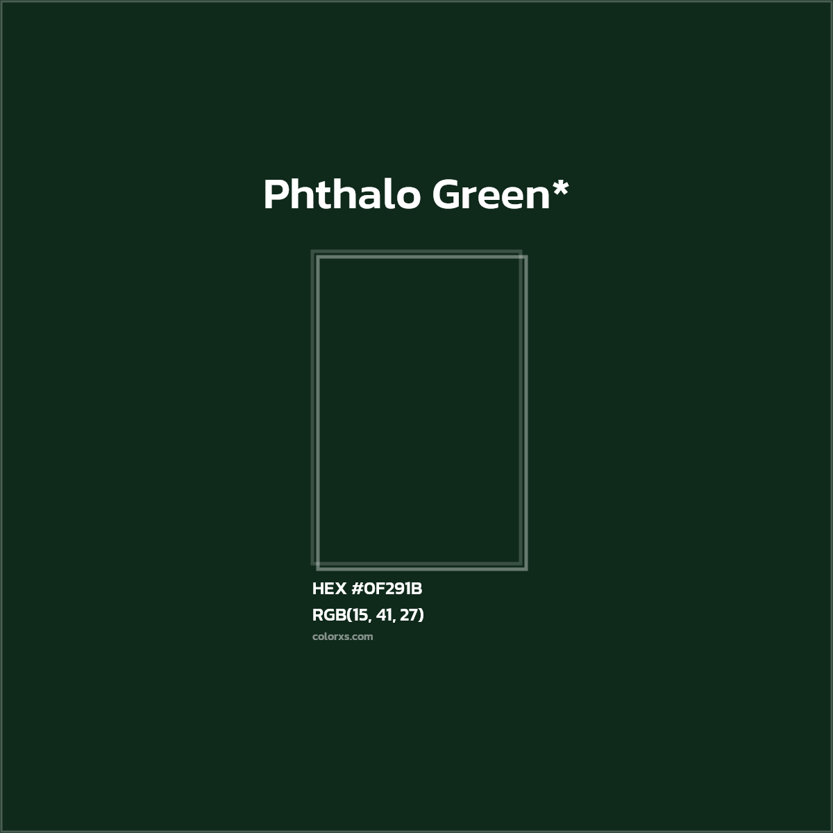 HEX #0F291B Color Name, Color Code, Palettes, Similar Paints, Images