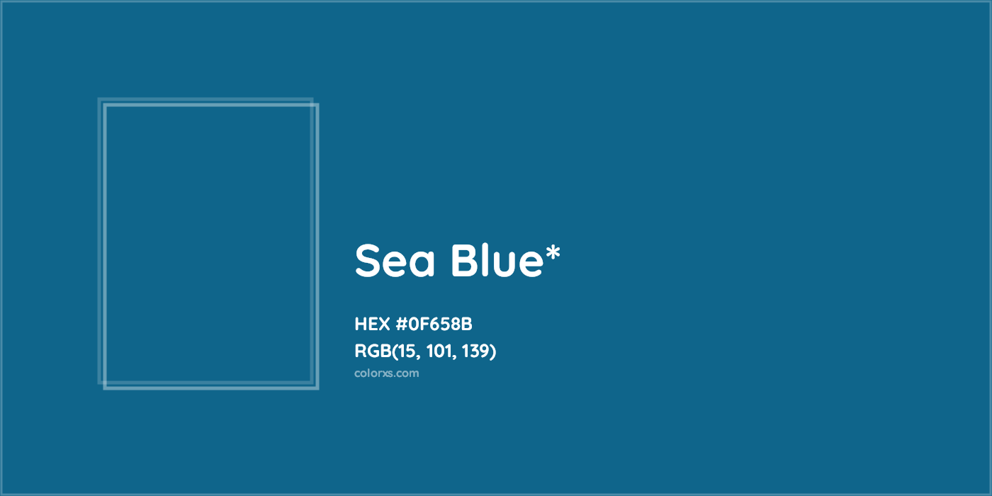 HEX #0F658B Color Name, Color Code, Palettes, Similar Paints, Images