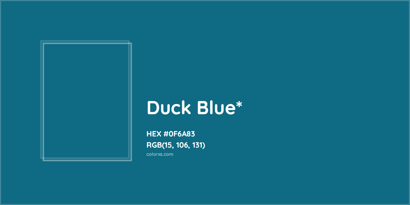 HEX #0F6A83 Color Name, Color Code, Palettes, Similar Paints, Images