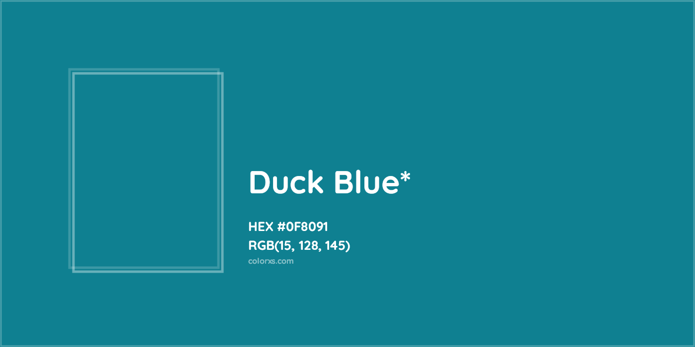 HEX #0F8091 Color Name, Color Code, Palettes, Similar Paints, Images