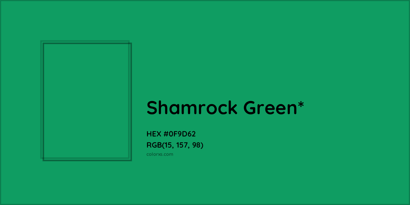 HEX #0F9D62 Color Name, Color Code, Palettes, Similar Paints, Images