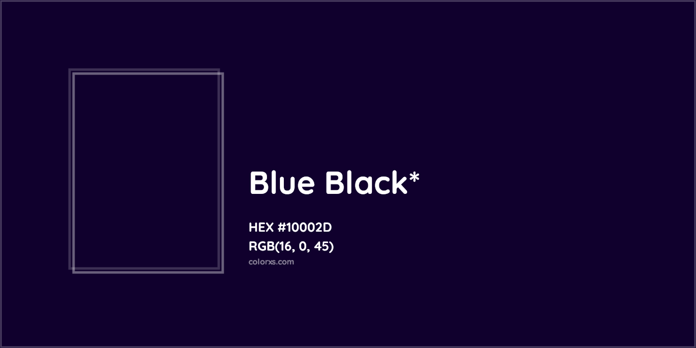 HEX #10002D Color Name, Color Code, Palettes, Similar Paints, Images