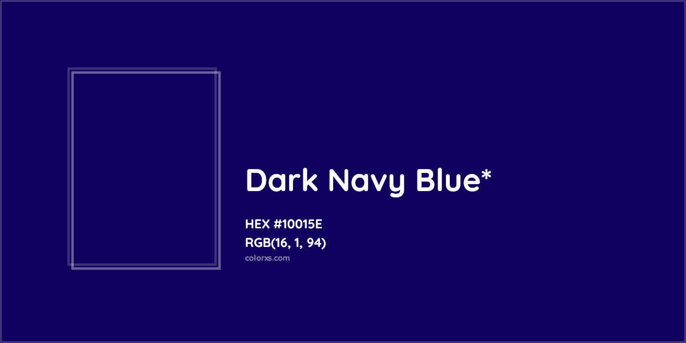 HEX #10015E Color Name, Color Code, Palettes, Similar Paints, Images