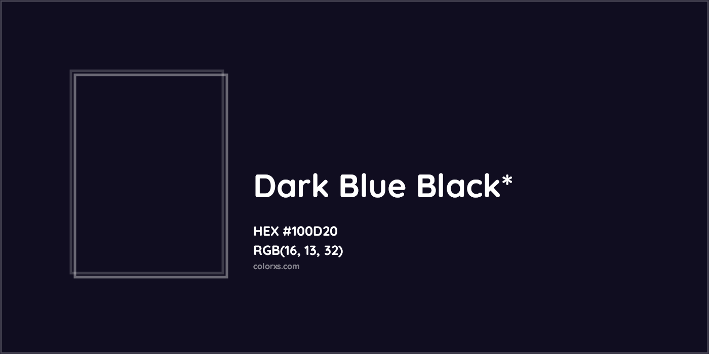 HEX #100D20 Color Name, Color Code, Palettes, Similar Paints, Images