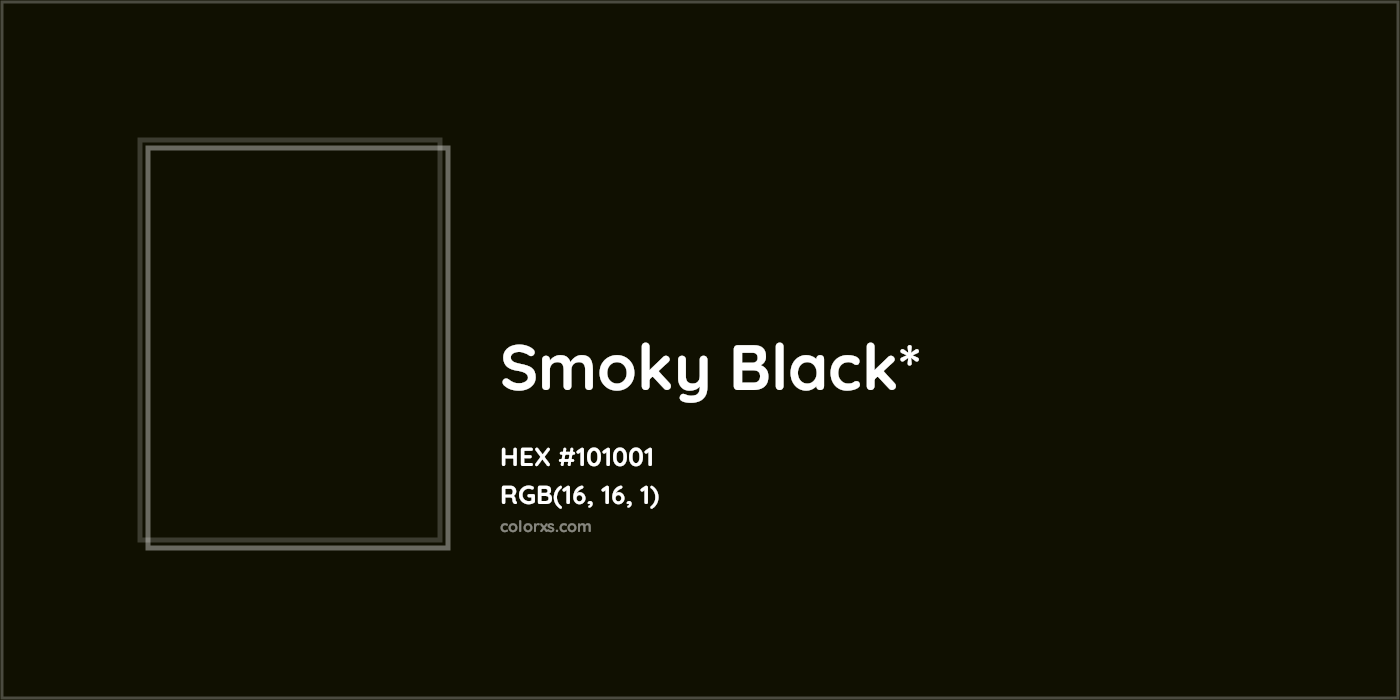 HEX #101001 Color Name, Color Code, Palettes, Similar Paints, Images