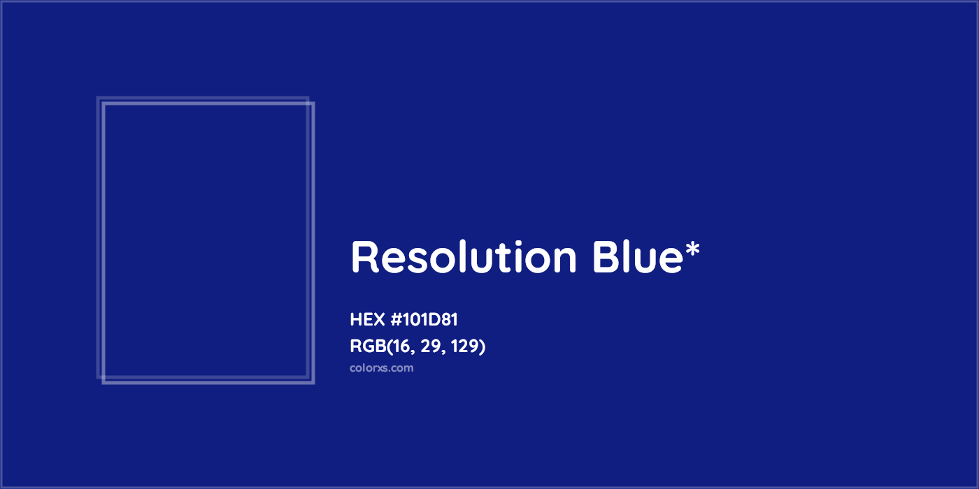 HEX #101D81 Color Name, Color Code, Palettes, Similar Paints, Images