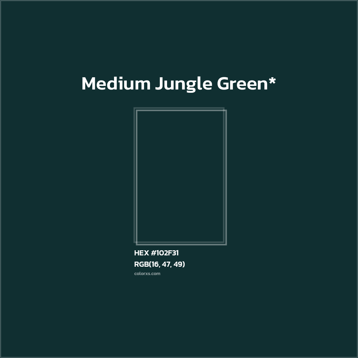 HEX #102F31 Color Name, Color Code, Palettes, Similar Paints, Images