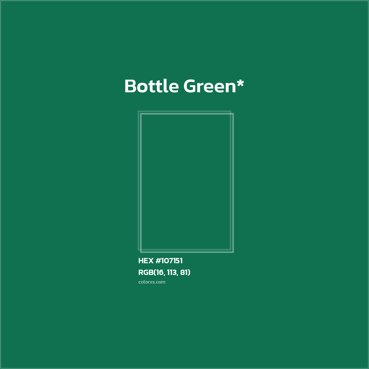 HEX #107151 Color Name, Color Code, Palettes, Similar Paints, Images