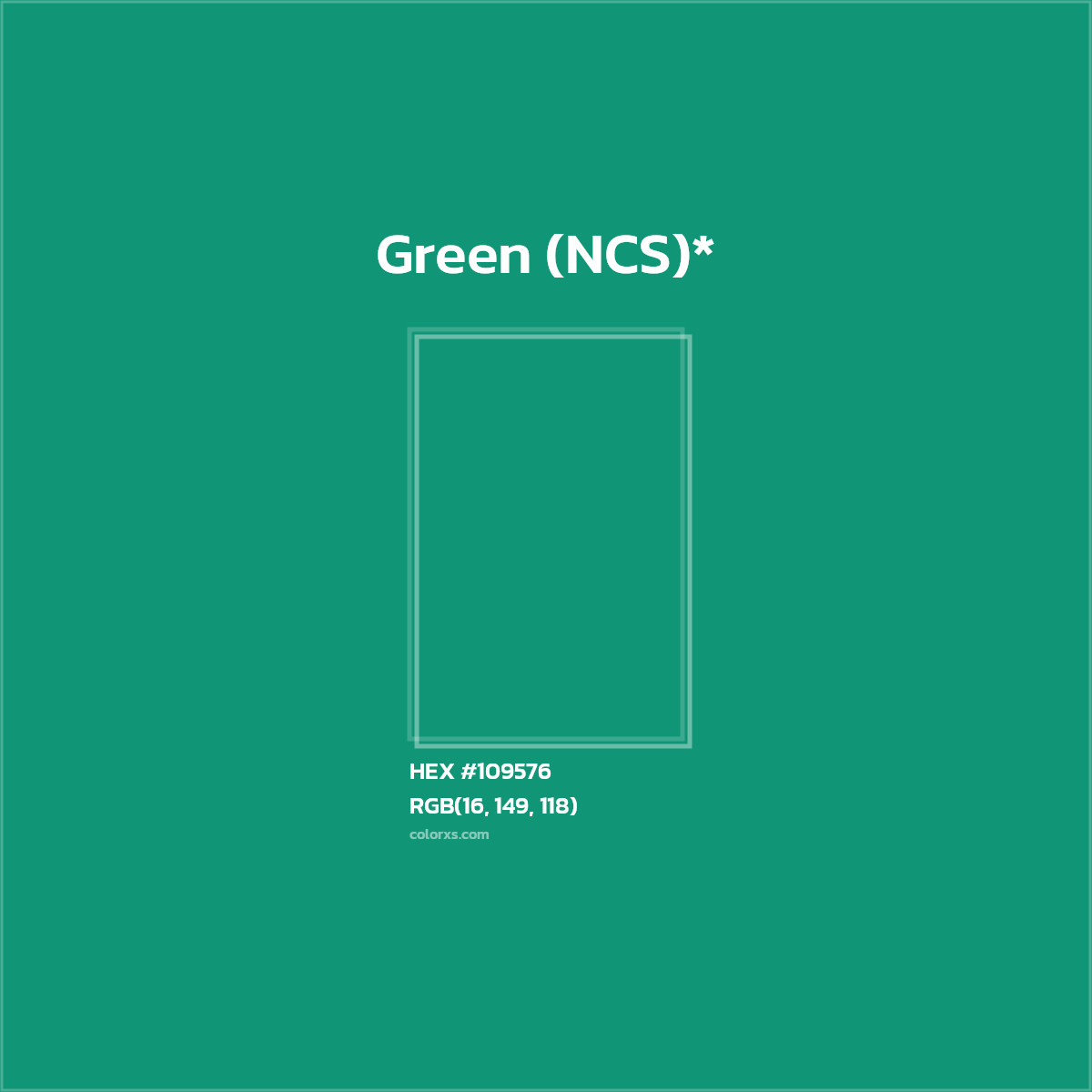 HEX #109576 Color Name, Color Code, Palettes, Similar Paints, Images