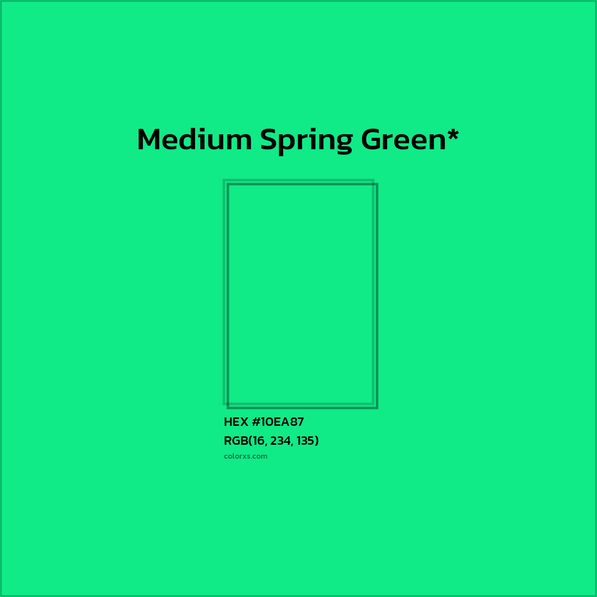 HEX #10EA87 Color Name, Color Code, Palettes, Similar Paints, Images