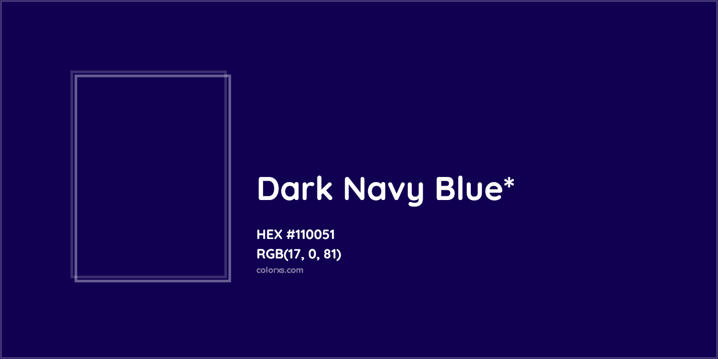 HEX #110051 Color Name, Color Code, Palettes, Similar Paints, Images