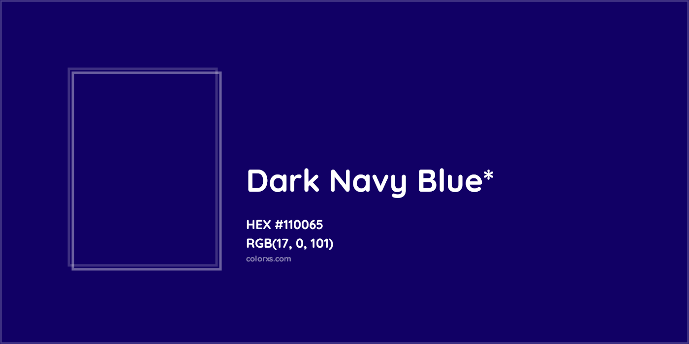 HEX #110065 Color Name, Color Code, Palettes, Similar Paints, Images