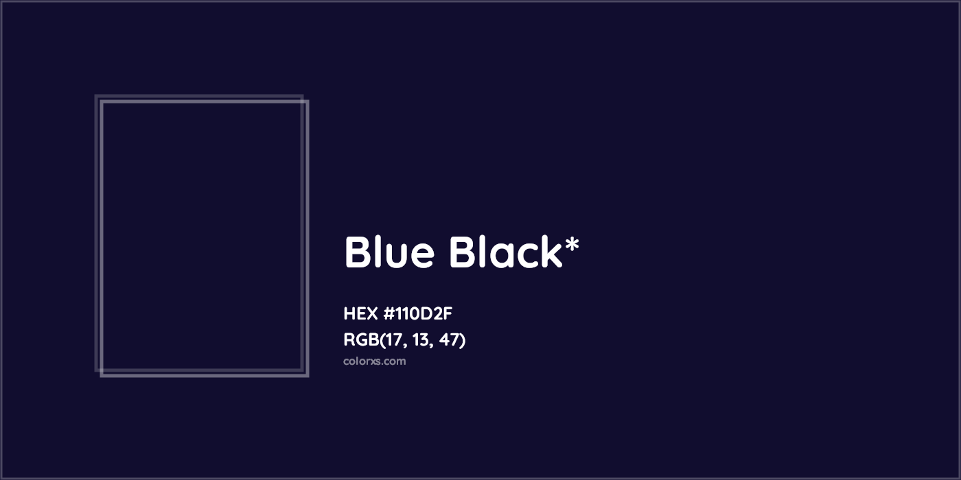 HEX #110D2F Color Name, Color Code, Palettes, Similar Paints, Images