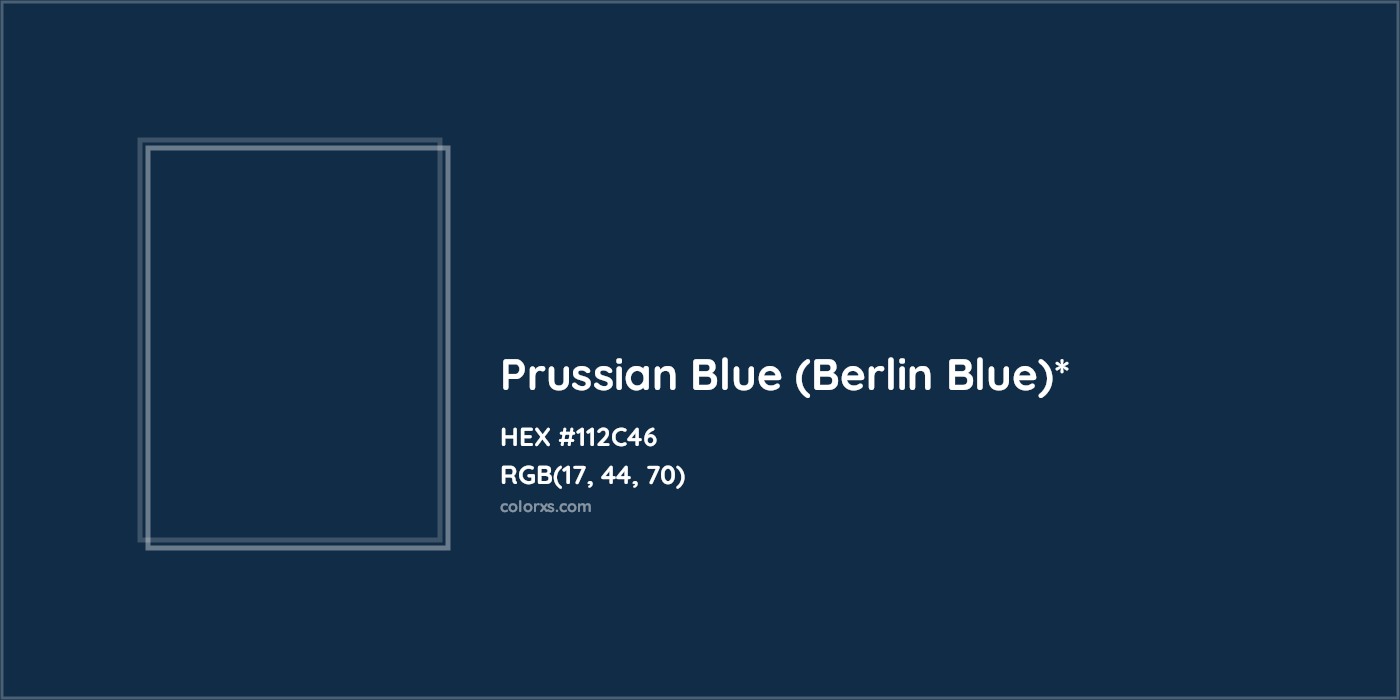 HEX #112C46 Color Name, Color Code, Palettes, Similar Paints, Images