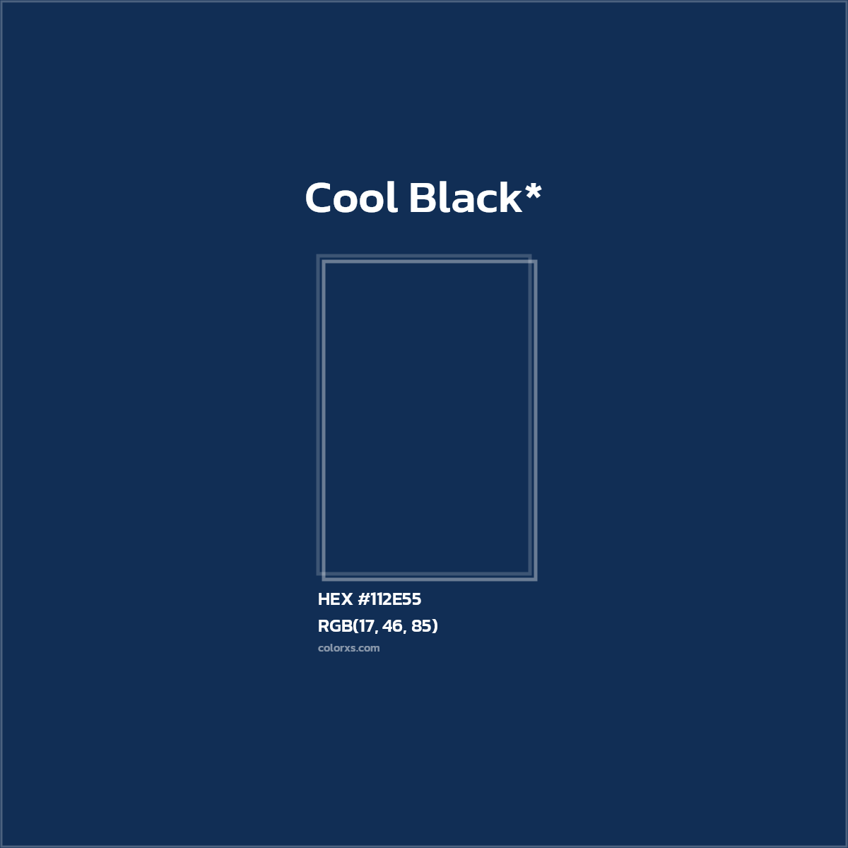 HEX #112E55 Color Name, Color Code, Palettes, Similar Paints, Images