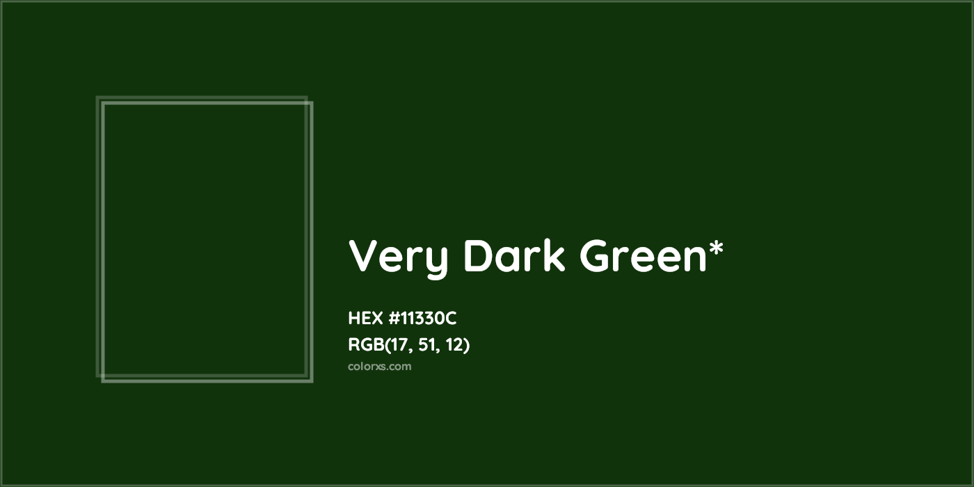 HEX #11330C Color Name, Color Code, Palettes, Similar Paints, Images