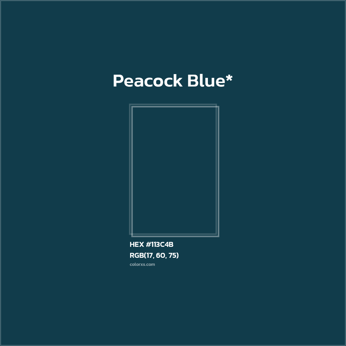 HEX #113C4B Color Name, Color Code, Palettes, Similar Paints, Images
