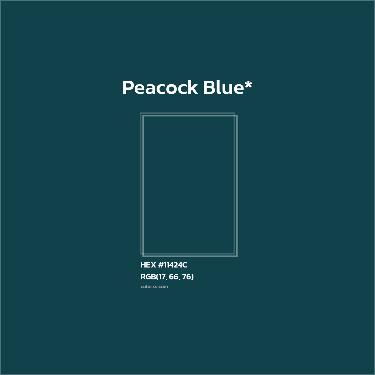 HEX #11424C Color Name, Color Code, Palettes, Similar Paints, Images