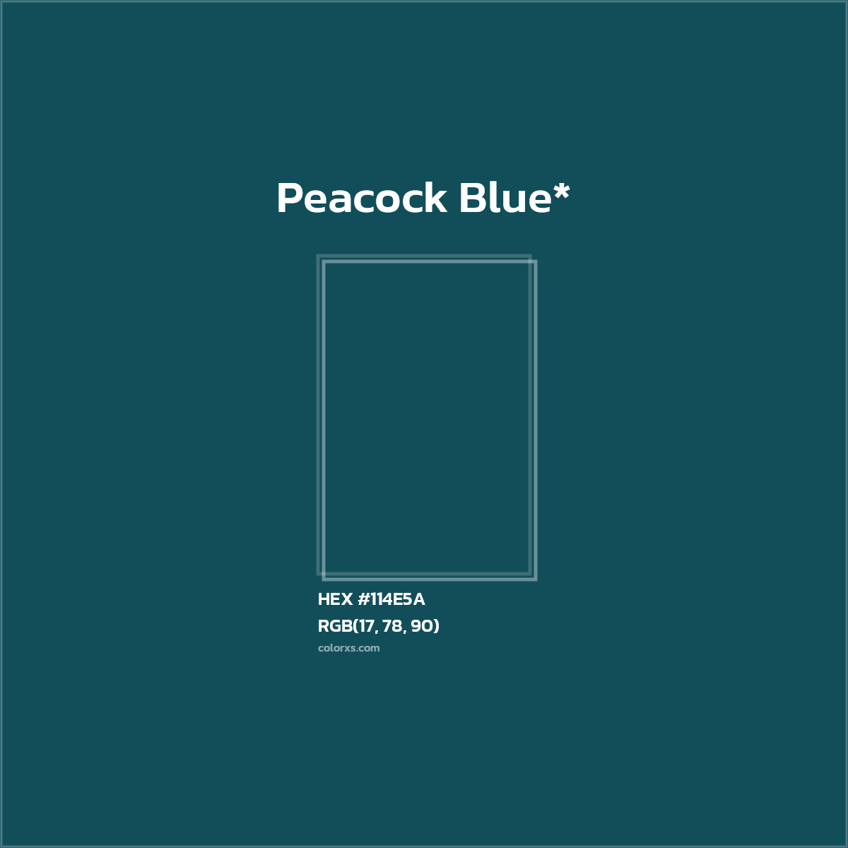 HEX #114E5A Color Name, Color Code, Palettes, Similar Paints, Images