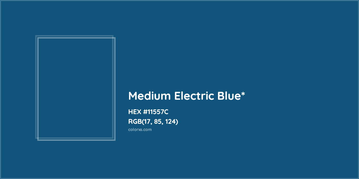 HEX #11557C Color Name, Color Code, Palettes, Similar Paints, Images