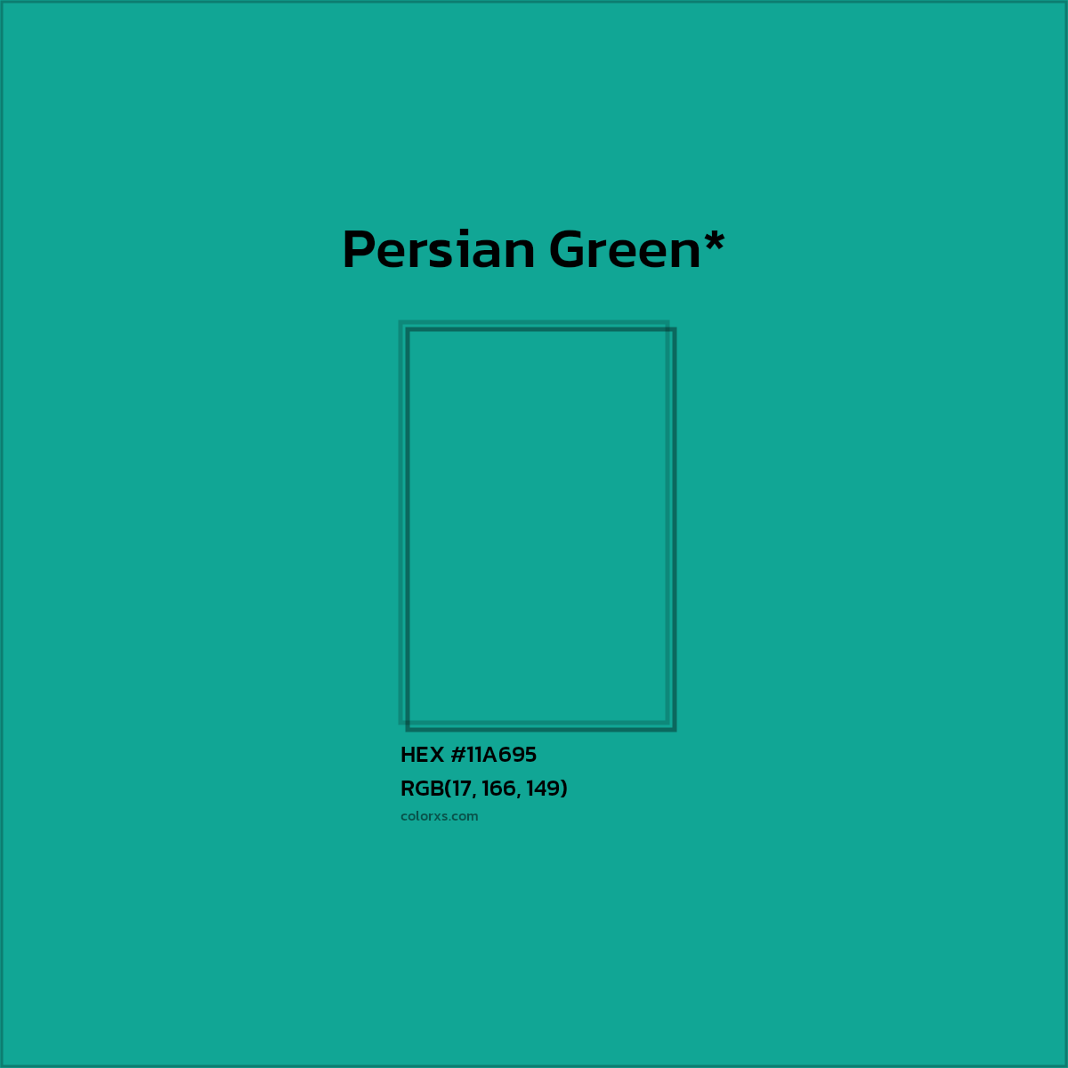 HEX #11A695 Color Name, Color Code, Palettes, Similar Paints, Images