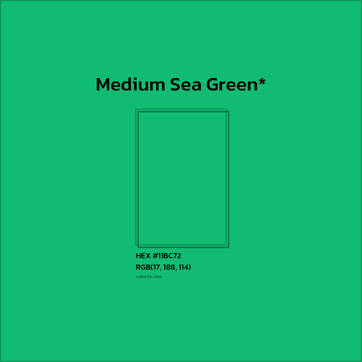 HEX #11BC72 Color Name, Color Code, Palettes, Similar Paints, Images