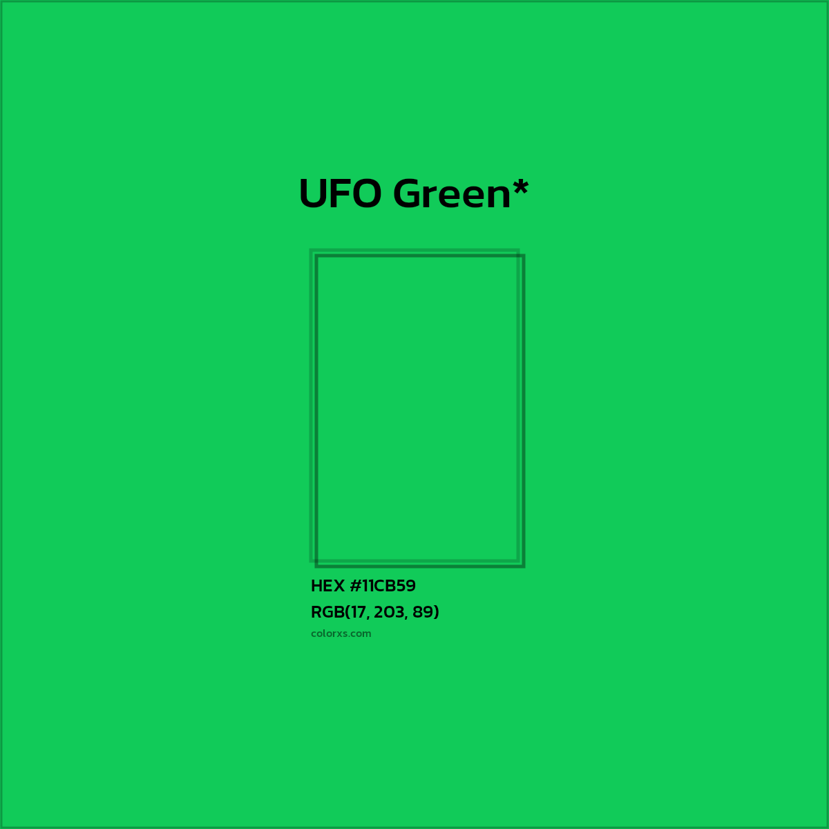 HEX #11CB59 Color Name, Color Code, Palettes, Similar Paints, Images