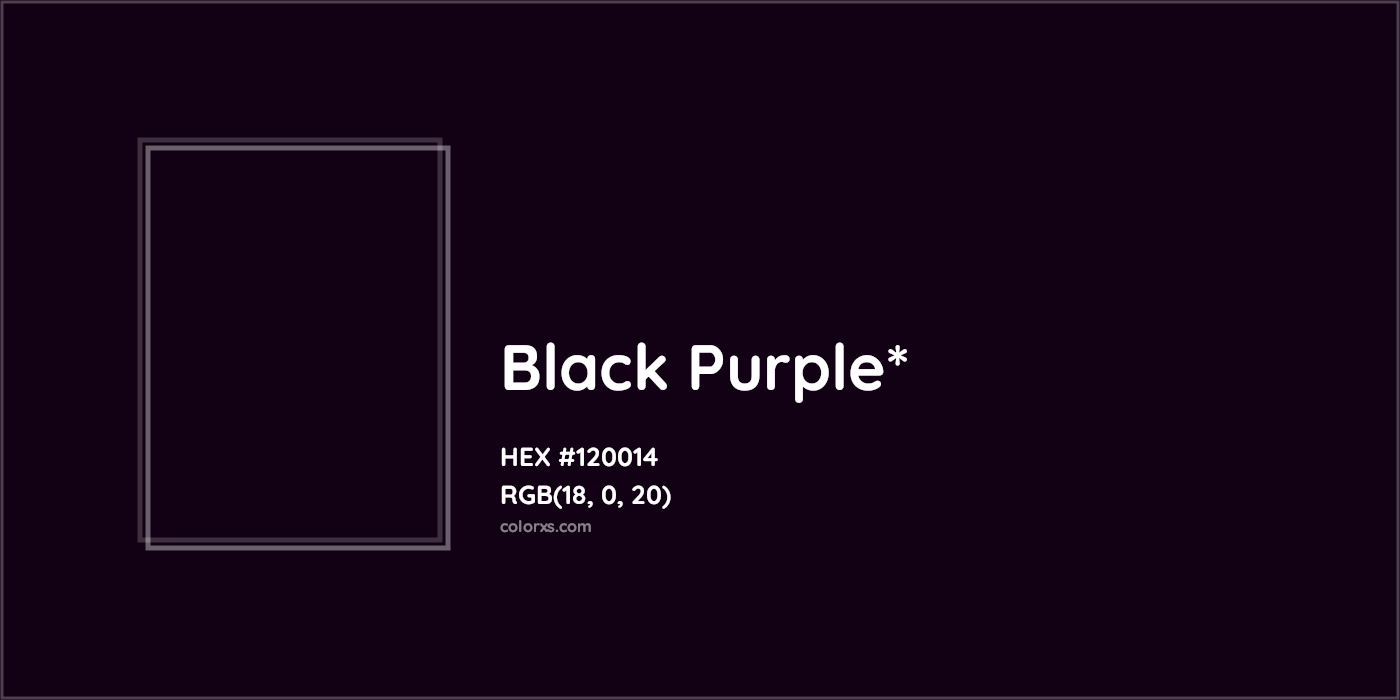 HEX #120014 Color Name, Color Code, Palettes, Similar Paints, Images