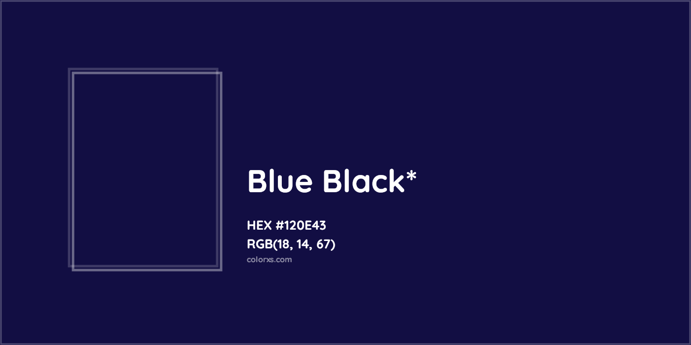HEX #120E43 Color Name, Color Code, Palettes, Similar Paints, Images