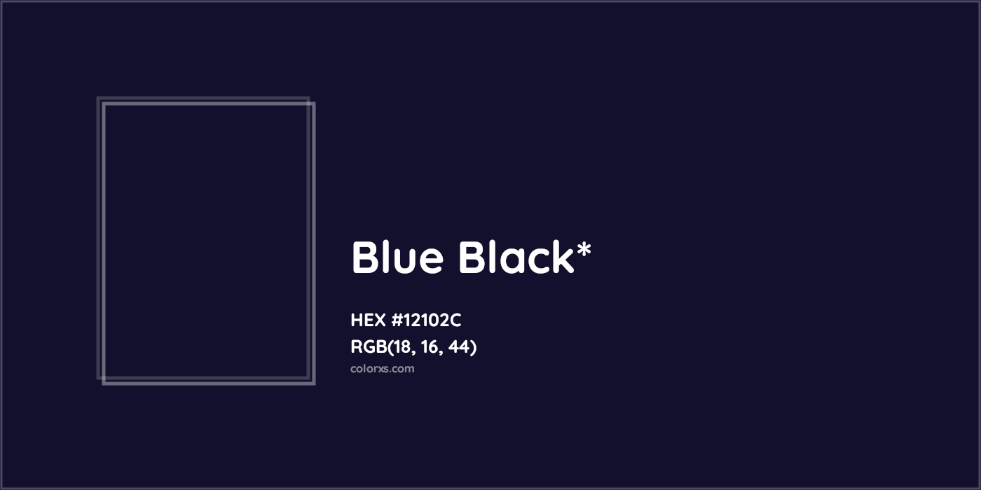 HEX #12102C Color Name, Color Code, Palettes, Similar Paints, Images