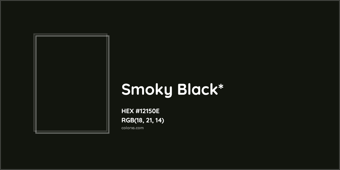 HEX #12150E Color Name, Color Code, Palettes, Similar Paints, Images