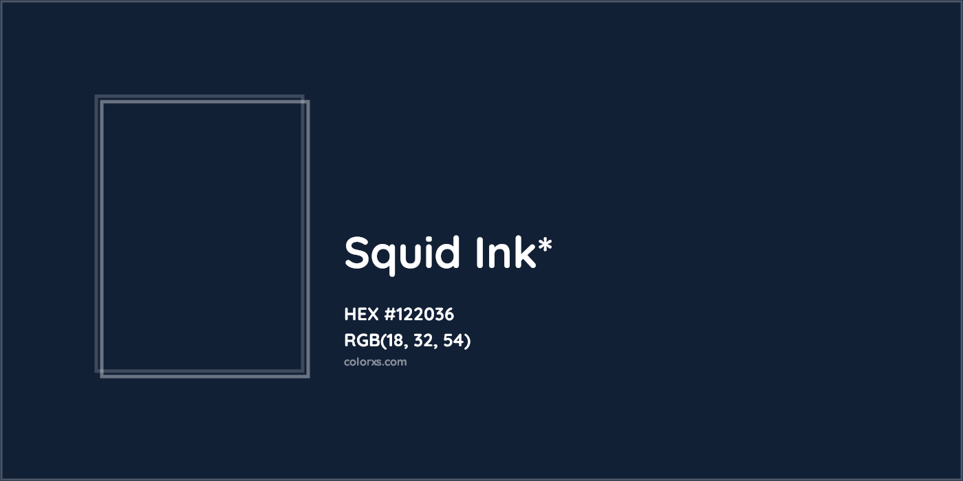 HEX #122036 Color Name, Color Code, Palettes, Similar Paints, Images