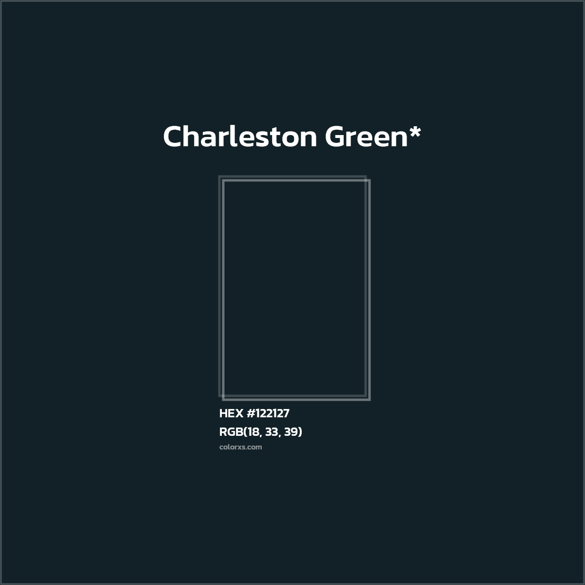 HEX #122127 Color Name, Color Code, Palettes, Similar Paints, Images