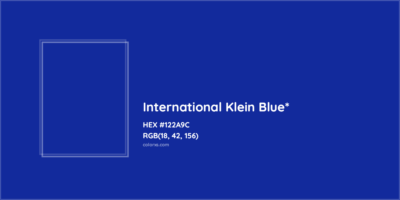 HEX #122A9C Color Name, Color Code, Palettes, Similar Paints, Images