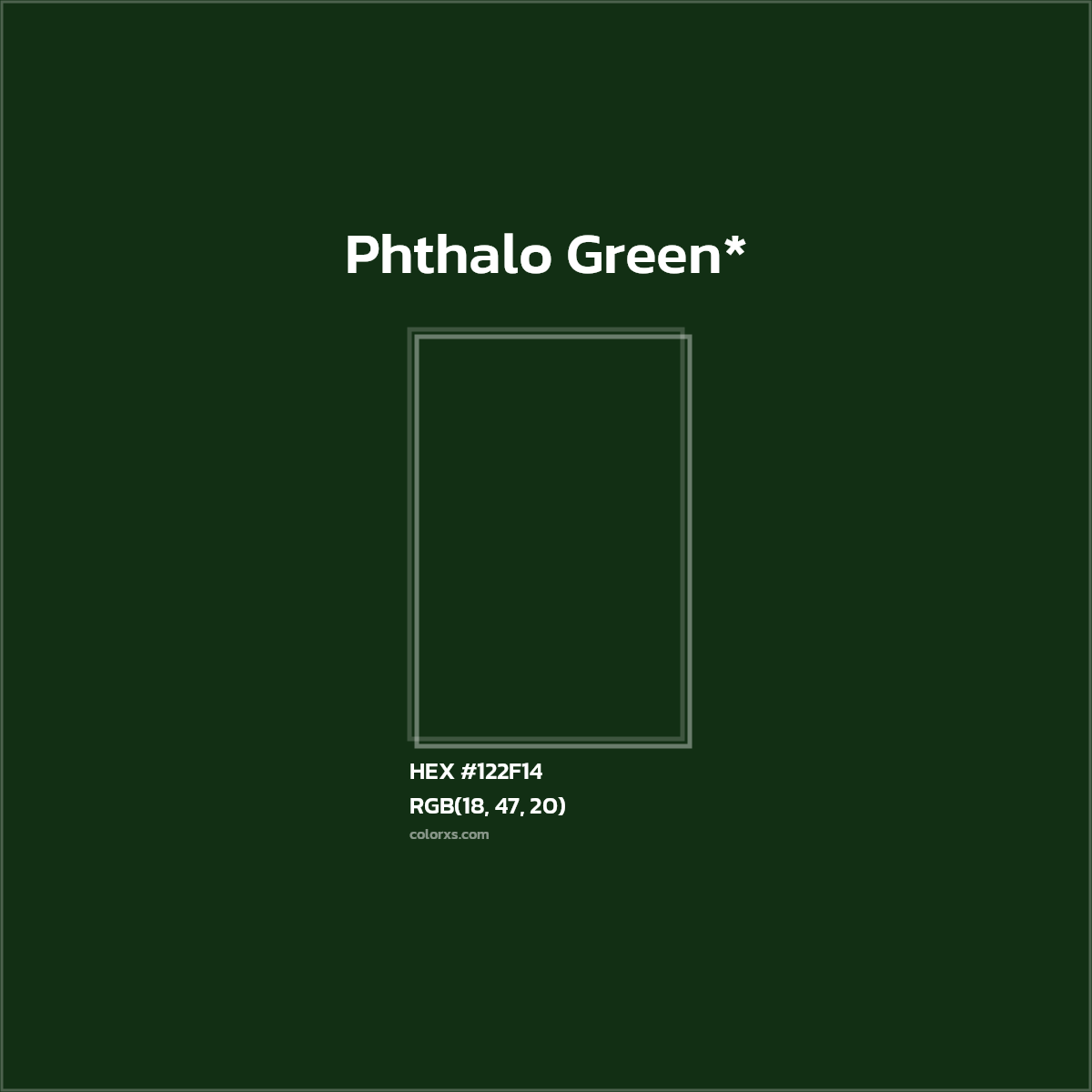 HEX #122F14 Color Name, Color Code, Palettes, Similar Paints, Images