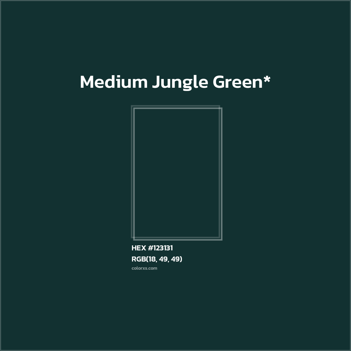 HEX #123131 Color Name, Color Code, Palettes, Similar Paints, Images